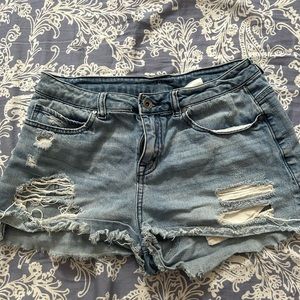 Blue demon shorts. Size 6